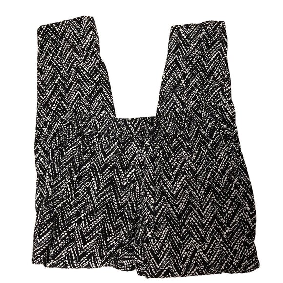 White House Black Market Drapey Printed Ankle Pull On Pants SIZE 0 NWT - Picture 3 of 5